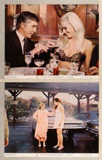 7g337 SECRET LIFE OF AN AMERICAN WIFE 8 color 11x14 stills '68 Walter Matthau & sexy Edy Williams!