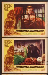 7g572 ARMORED COMMAND 5 LCs '61 Tina Louise, Earl Holliman, Burt Reynolds' first movie!