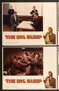 7g053 BIG SLEEP 8 LCs '78 Robert Mitchum & sexy Candy Clark, Joan Collins!