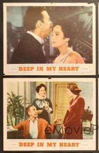 7g582 DEEP IN MY HEART 5 LCs '54 MGM's finest all-star musical, Jose Ferrer, Merle Oberon!