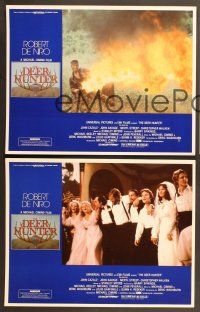 7g655 DEER HUNTER 3 LCs '78 directed by Michael Cimino, Robert De Niro!