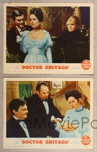 7g482 DOCTOR ZHIVAGO 7 LCs '65 Omar Sharif, Julie Christie, Geraldine Chaplin & Tom Courtenay!