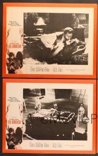 7g113 EL GRECO 8 LCs '66 Mel Ferrer as The Man Called El Greco & Rosanna Schiaffino!