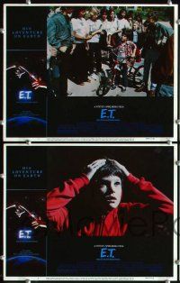 7g111 E.T. THE EXTRA TERRESTRIAL 8 LCs '82 Steven Spielberg classic, Henry Thomas!