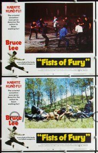 7g125 FISTS OF FURY 8 LCs '73 classic images of Bruce Lee in kung-fu fights!