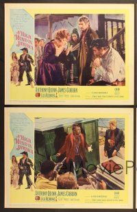 7g156 HIGH WIND IN JAMAICA 8 LCs '65 pirates Anthony Quinn & James Coburn!