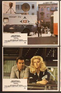 7g167 HUSTLE 8 LCs '75 Robert Aldrich, Burt Reynolds & sexy Catherine Deneuve!