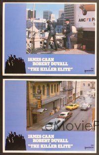 7g629 KILLER ELITE 4 LCs '75 James Caan & Robert Duvall, directed by Sam Peckinpah!