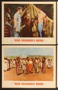7g191 KING SOLOMON'S MINES 8 LCs R62 Deborah Kerr & Stewart Granger in Africa!