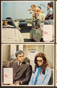 7g199 LADY IN THE CAR WITH GLASSES & A GUN 8 LCs '70 Samantha Eggar, Oliver Reed, John McEnery!