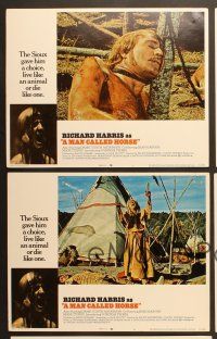7g593 MAN CALLED HORSE 5 LCs '70 Richard Harris becomes Sioux Native American Indian warrior!