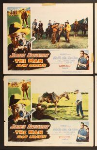 7g234 MAN FROM LARAMIE 8 LCs '55 James Stewart, Arthur Kennedy, directed by Anthony Mann!