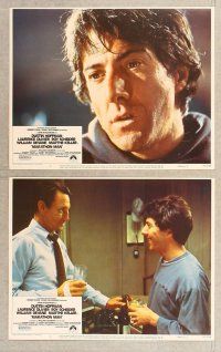 7g494 MARATHON MAN 7 LCs '76 Dustin Hoffman, Laurence Olivier, John Schlesinger classic thriller!