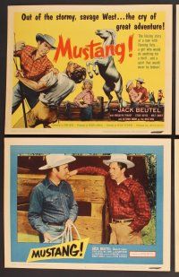 7g262 MUSTANG 8 LCs '57 Jack Buetel, Madalyn Trahey, out of the savage west!