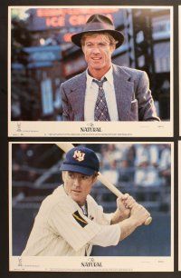 7g265 NATURAL 8 LCs '84 Robert Redford, Robert Duvall, Barry Levinson, baseball!