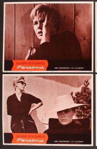 7g286 PERSONA 8 LCs '67 Liv Ullmann & Bibi Andersson, Ingmar Bergman classic!
