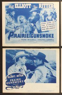 7g294 PRAIRIE GUNSMOKE 8 LCs R53 Wild Bill Elliott, Tex Ritter