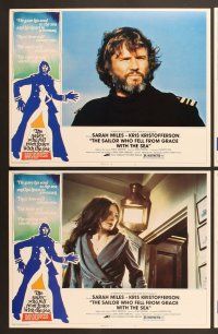 7g323 SAILOR WHO FELL FROM GRACE WITH THE SEA 8 LCs '76 Kris Kristofferson & Sarah Miles!