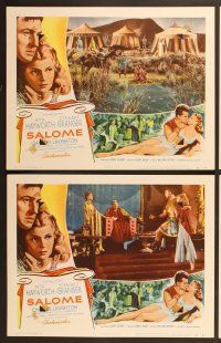 7g324 SALOME 8 LCs '53 sexy Rita Hayworth romanced by Stewart Granger!