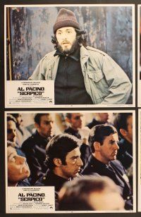 7g501 SERPICO 7 LCs '74 cool images of Al Pacino, Sidney Lumet crime classic!