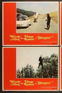 7g505 SLEEPER 7 LCs '74 Woody Allen, Diane Keaton, wacky futuristic sci-fi comedy!