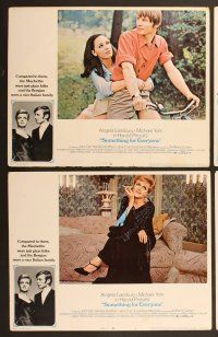 7g360 SOMETHING FOR EVERYONE 8 LCs '70 Angela Lansbury, Michael York, directed by Harold Prince!
