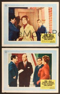 7g682 TORN CURTAIN 3 LCs '66 Paul Newman, Julie Andrews, Alfred Hitchcock!