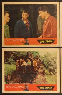 7g411 TRAIN 8 LCs '65 Burt Lancaster & Paul Scofield in WWII, directed by John Frankenheimer!