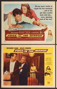 7g434 VOICE IN THE MIRROR 8 LCs '58 alcoholic Richard Egan & his long-suffering supportive wife!