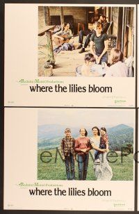 7g026 WHERE THE LILIES BLOOM 9 LCs '74 Harry Dean Stanton, Julie Gholson, Sudie Bond!