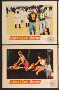 7g516 WONDERS OF ALADDIN 7 LCs '61 Mario Bava's Le Meraviglie di Aladino, Donald O'Connor!