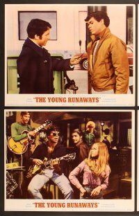 7g468 YOUNG RUNAWAYS 8 LCs '68 Patty McCormack, Richard Dreyfuss, Brooke Bundy!