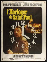 7h407 CLOCKMAKER French 1p '73 Bertrand Tavernier's L' Horloger de Saint-Paul, Philippe Noiret