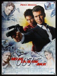 7h419 DIE ANOTHER DAY French 1p '02 Pierce Brosnan as James Bond & Halle Berry as Jinx!