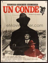 7h548 NIGHT OF THE EXECUTIONERS French 1p '73 Yves Boisset's Un conde, cool design by Ferracci!