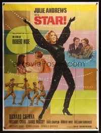 7h584 STAR French 1p '69 Julie Andrews, Robert Wise, different art by Boris Grinsson!