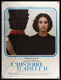 7h585 STORY OF ADELE H. French 1p '75 Francois Truffaut's L'Histoire d'Adele H., Isabelle Adjani