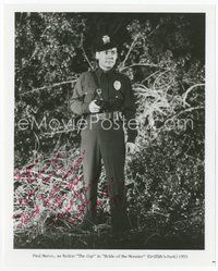 7j235 PAUL MARCO signed 8x10 REPRO still '00s as Kelton the Cop in Bride of the Monster!
