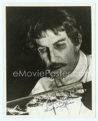 7j245 VINCENT PRICE signed deluxe 8x10 REPRO still '70s close up as The Abominable Dr. Phibes!