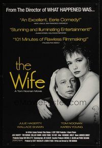 7j120 WIFE signed 1sh '95 by director Tom Noonan, Wallace Shawn & Karen Young pictured!