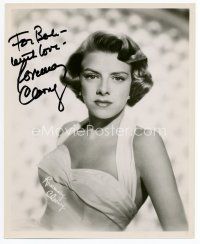 7j174 ROSEMARY CLOONEY signed 8x10 still '50s great close portrait in sexy dress!