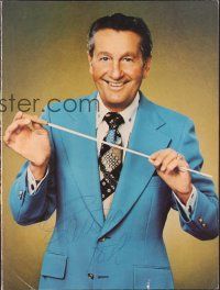 7j092 LAWRENCE WELK signed program '74 the orchestra leader, from his 50th Anniversary show!