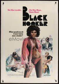 7k173 BLACK HOOKER linen 1sh '75 what would you do if your mother was a damn mean prostitute?!