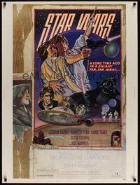7m094 STAR WARS style D 30x40 1978 George Lucas classic sci-fi epic, great art by Struzan & White!