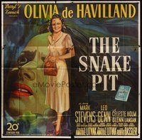 7p032 SNAKE PIT 6sh '49 best completely different image of mental patient Olivia de Havilland!