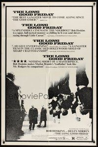 7r478 LONG GOOD FRIDAY 1sh '82 mobster Bob Hoskins crosses paths with the IRA!