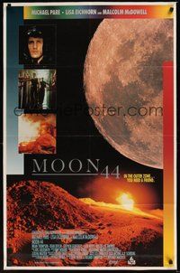 7r541 MOON 44 video 1sh '90 Michael Pare, in the outer zone, you need a friend, bizarre sci-fi!