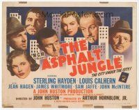 7s025 ASPHALT JUNGLE TC '50 Marilyn Monroe, Sterling Hayden, John Huston classic film noir!