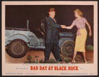 7s278 BAD DAY AT BLACK ROCK LC #7 '55 Spencer Tracy tries to find out just what happened to Kamoko!