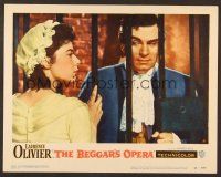 7s226 BEGGAR'S OPERA LC #2 '53 Laurence Olivier is wanted by the law & the women he proposed to!